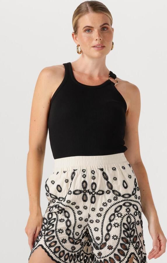 EDITED Dames Tops & T-shirts Charlotte Top Zwart - Foto 4