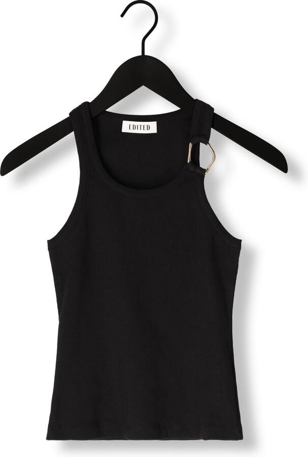 EDITED Dames Tops & T-shirts Charlotte Top Zwart - Foto 3