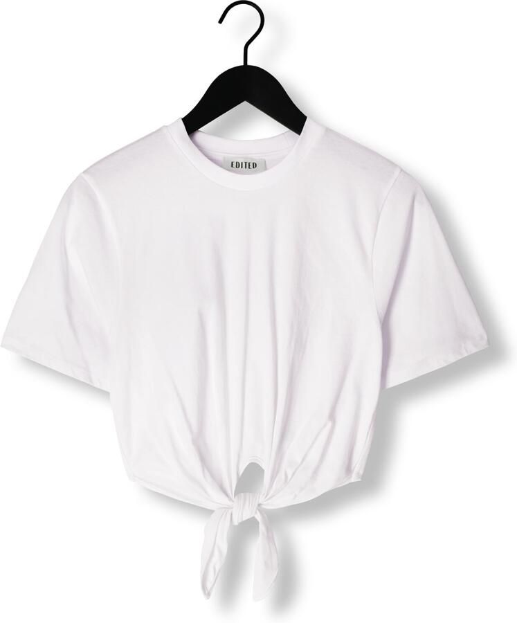 EDITED Dames Tops & T-shirts Domenica T-shirts Wit