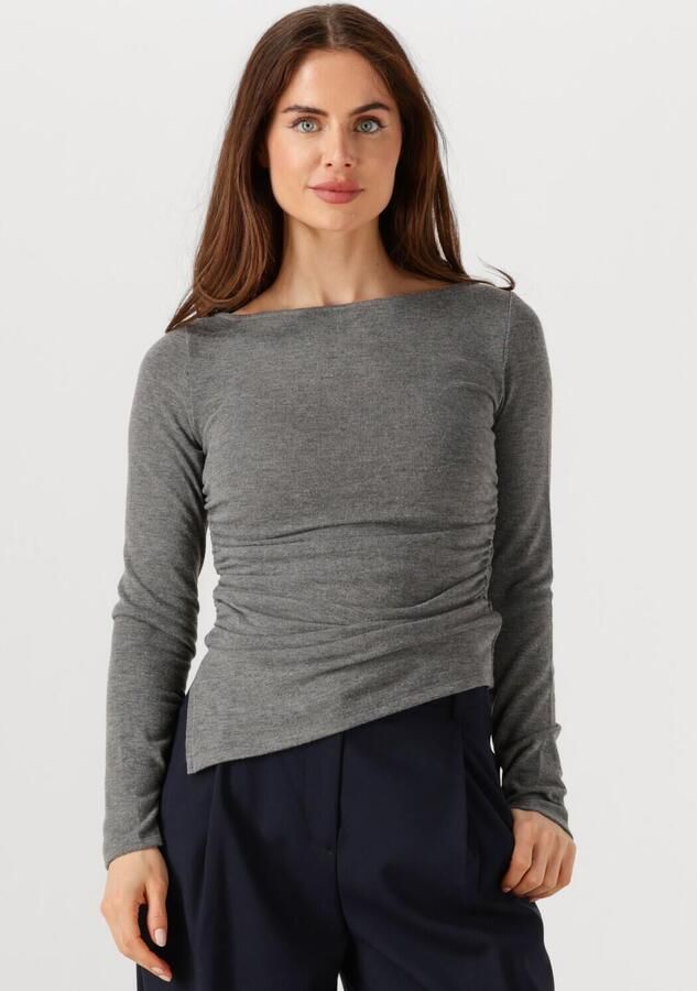 EDITED Dames Tops & T-shirts Imelda Longsleeve Grijs - Foto 4