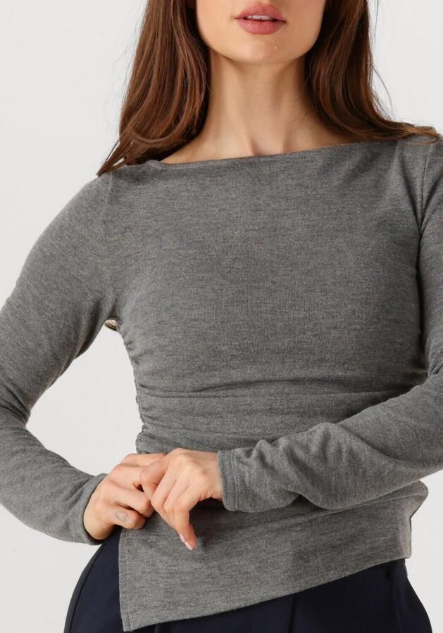 EDITED Dames Tops & T-shirts Imelda Longsleeve Grijs - Foto 2