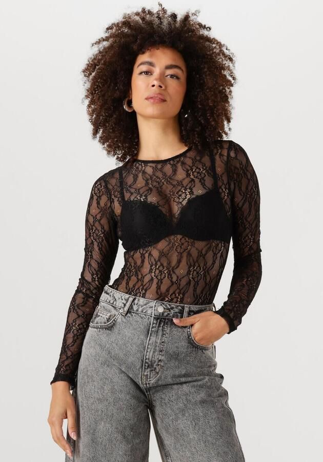 EDITED Dames Tops & T-shirts Janiya Body Zwart - Foto 4