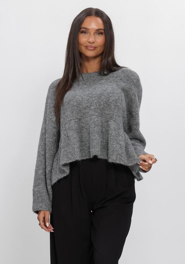 EDITED Dames Tops & T-shirts Licia Jumper Grijs