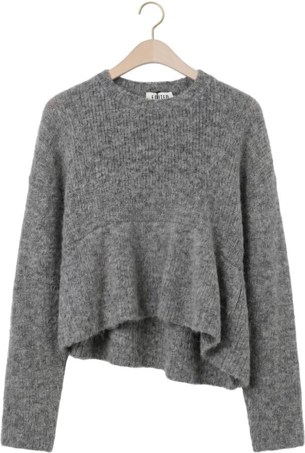 EDITED Dames Tops & T-shirts Licia Jumper Grijs - Foto 4