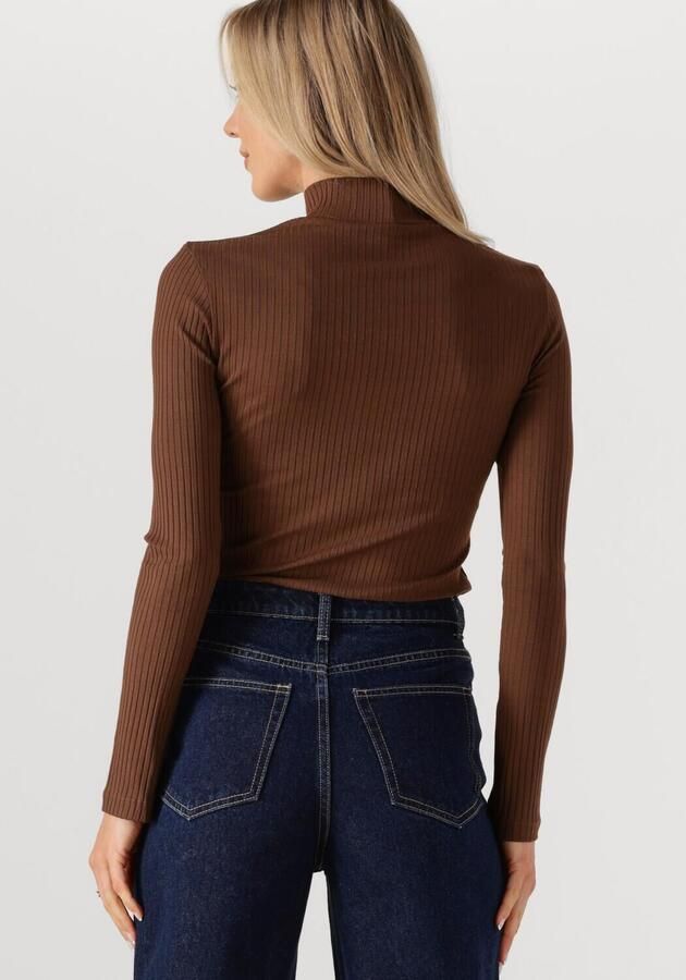 EDITED Dames Tops & T-shirts Manon Longsleeve Bruin - Foto 2