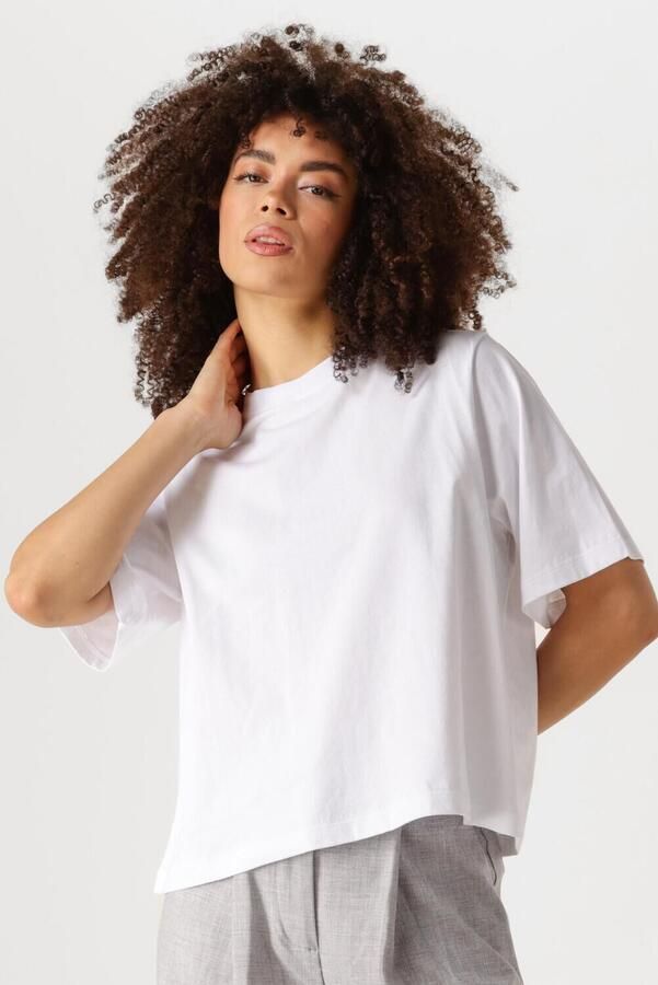 EDITED Dames Tops & T-shirts Nola T-shirt Wit