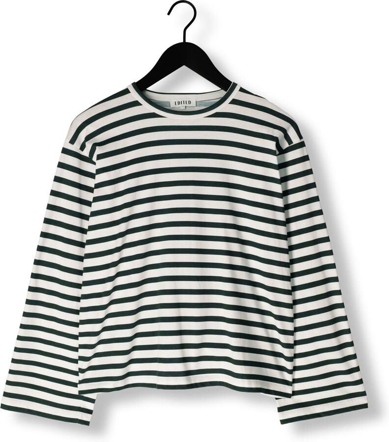 EDITED Dames Tops & T-shirts Verlee Longsleeve Zwart - Foto 1