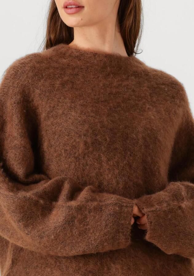 EDITED Dames Truien & Vesten Bailee Mohair Jumper 1 Bruin - Foto 2