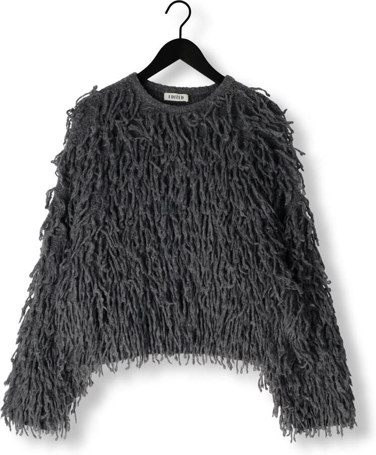 EDITED Dames Truien & Vesten Bo Alpaca Wool Jumper (grs) Donkergrijs