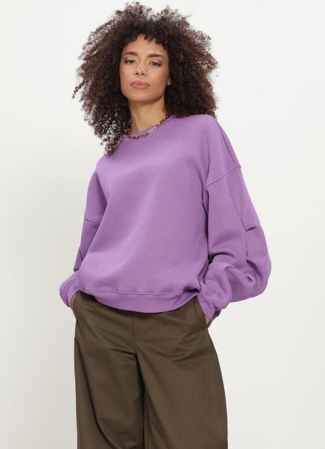 EDITED Dames Truien & Vesten Caio Sweater Paars