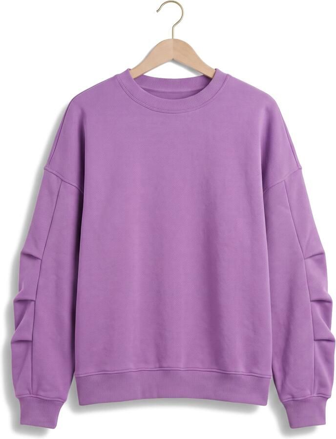 EDITED Dames Truien & Vesten Caio Sweater Paars - Foto 2