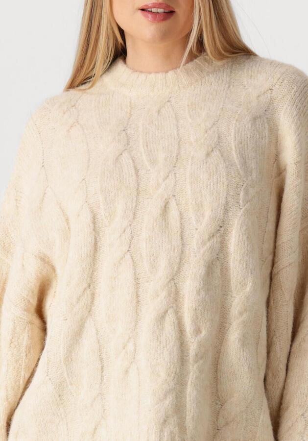 EDITED Dames Truien & Vesten Camellia Jumper Creme - Foto 3