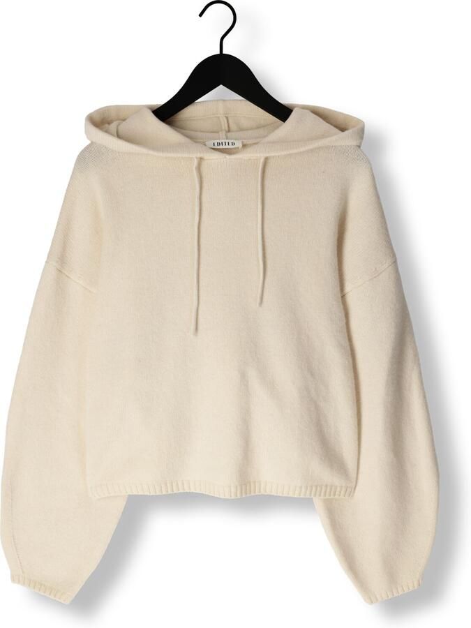 EDITED Dames Truien & Vesten Eliza Hoody Ecru