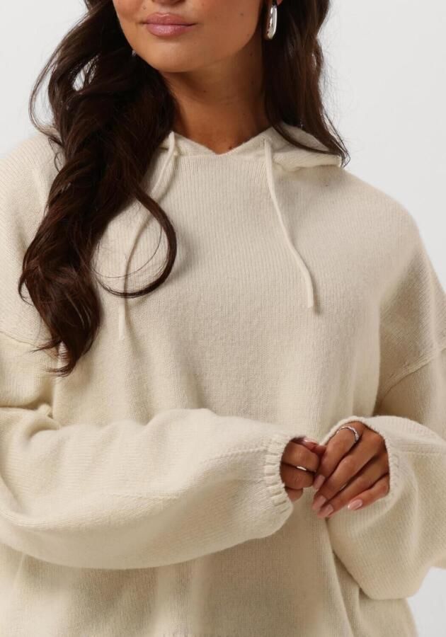 EDITED Dames Truien & Vesten Eliza Hoody Ecru - Foto 3