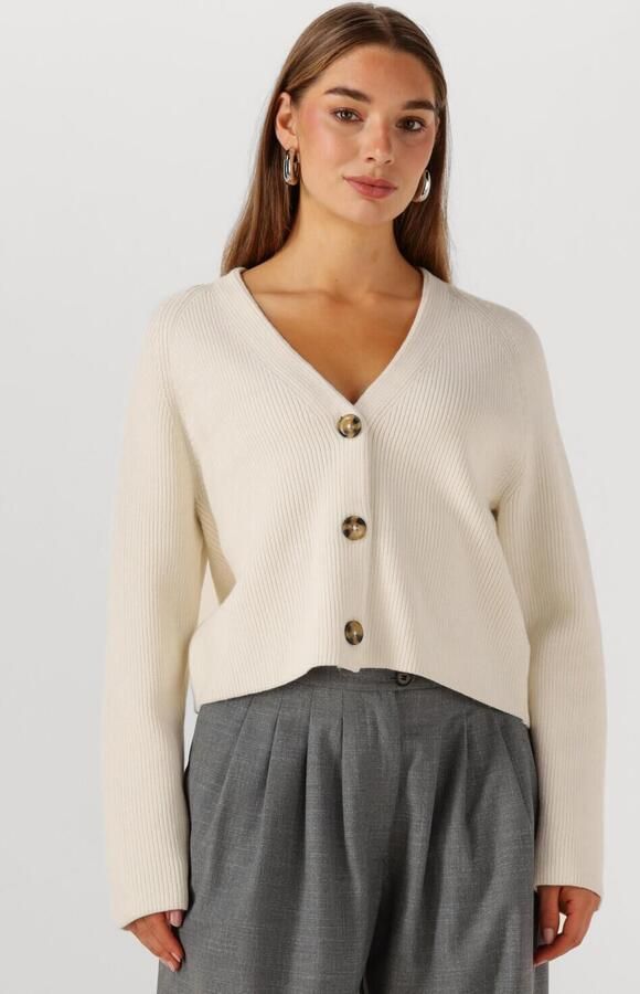 EDITED Gebreid jack met V-hals model 'Logan Cardigan' - Foto 4