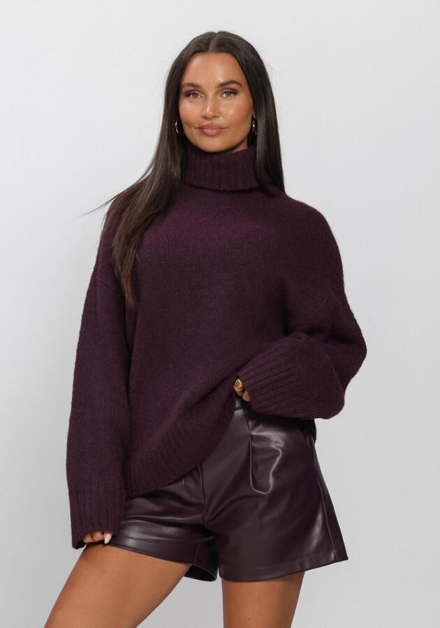 EDITED Dames Truien & Vesten Lahela Jumper Bordeaux