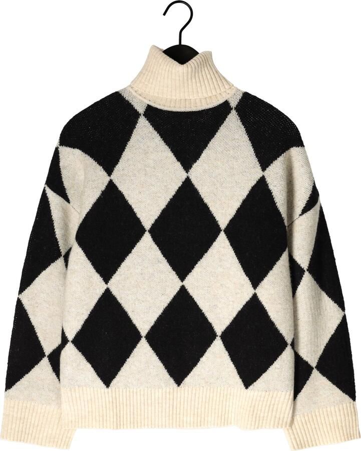 EDITED Dames Truien & Vesten Lahela Jumper Jacquard Zwart - Foto 2