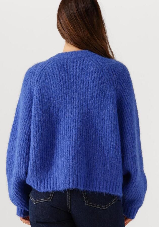 EDITED Dames Truien & Vesten Rani Bomber Cardigan Blauw - Foto 2