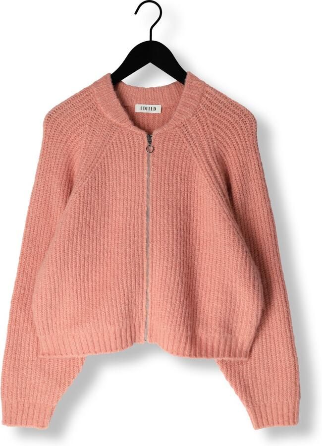 EDITED Dames Truien & Vesten Rani Bomber Cardigan Roze