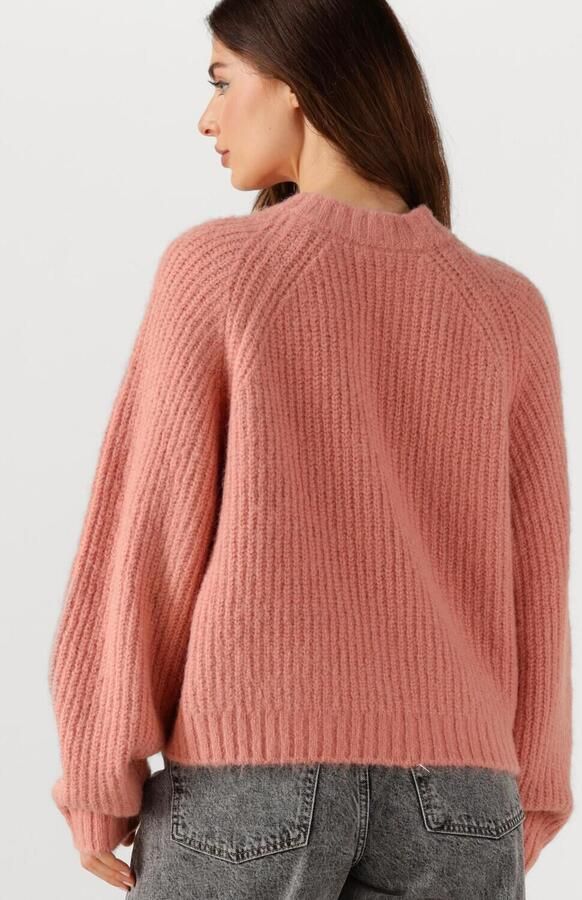 EDITED Dames Truien & Vesten Rani Bomber Cardigan Roze - Foto 3