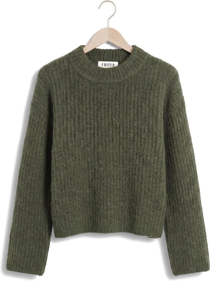 EDITED Dames Truien & Vesten Salome Jumper Groen - Foto 2