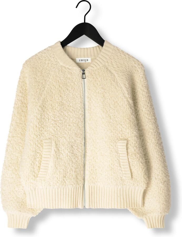 EDITED Dames Truien & Vesten Sindy Wool Cardigan Wit