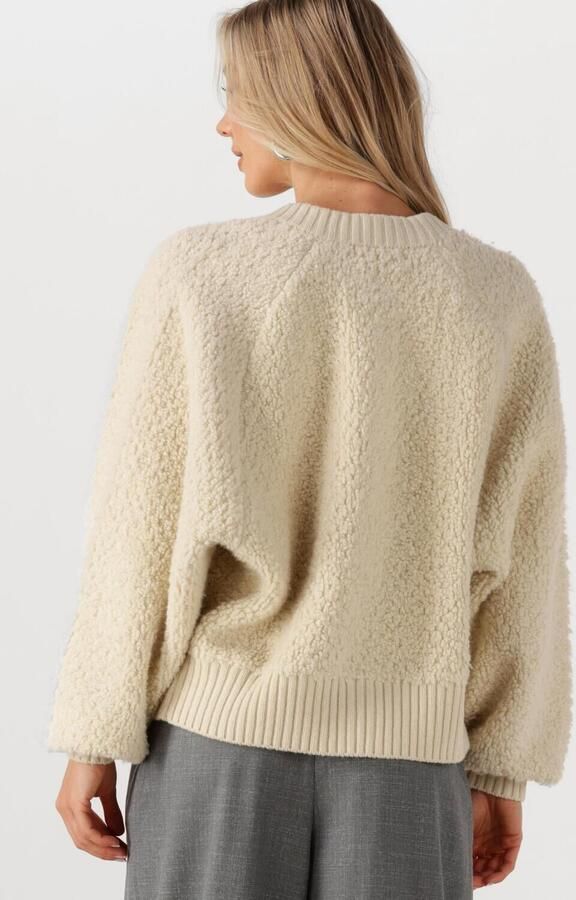 EDITED Dames Truien & Vesten Sindy Wool Cardigan Wit - Foto 3