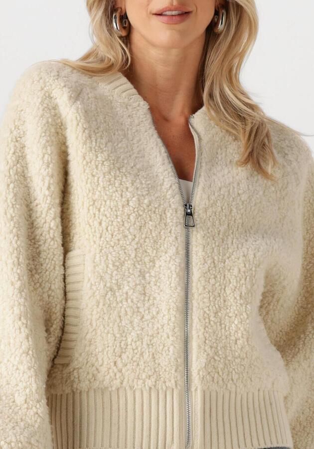 EDITED Dames Truien & Vesten Sindy Wool Cardigan Wit - Foto 2