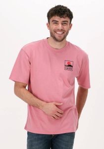 Edwin Tg37.2M4.Owt.67.03 T-Shirt Roze Heren
