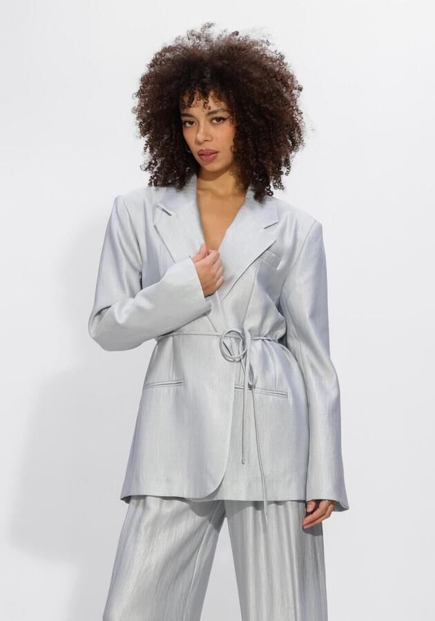 ELEH Dames Blazers Ss260402 Zilver