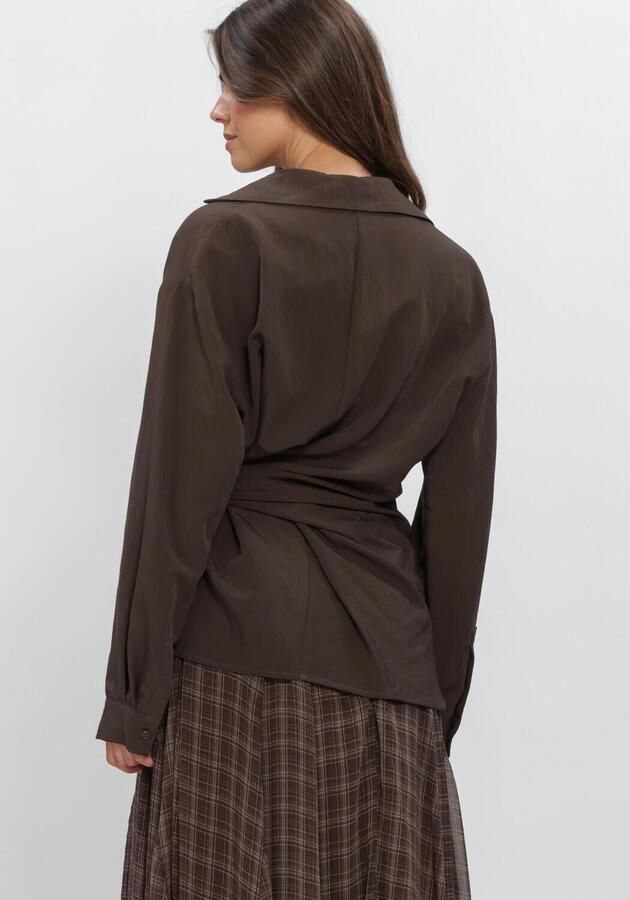 ELEH Dames Blouses Efw260200 Bruin - Foto 2