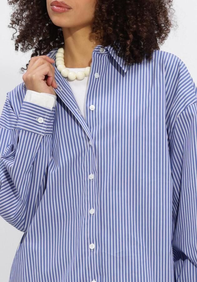 ELEH Dames Blouses Ss260034 Blauw - Foto 3