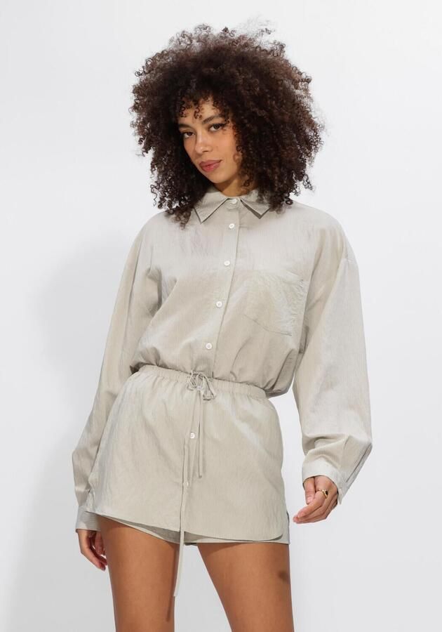 ELEH Dames Blouses Ss260036 Zand