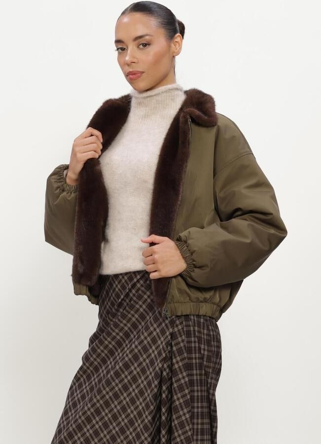 ELEH Dames Jassen Efw260010 Khaki