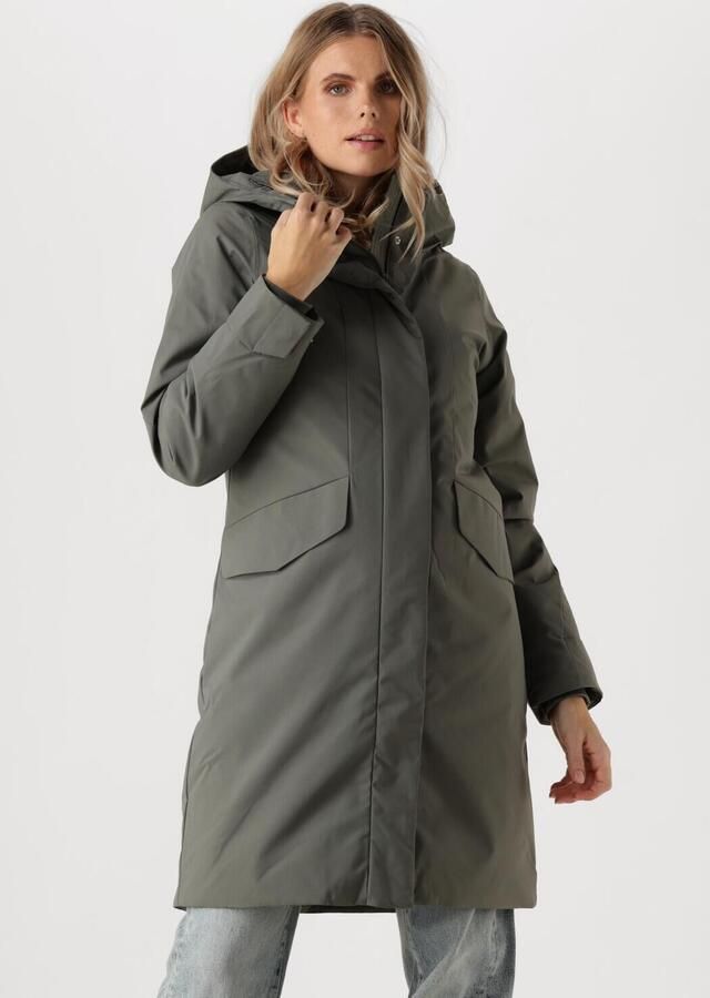 Elvine Stijlvolle Gewatteerde Jas voor Vrouwen Gray Dames - Foto 4