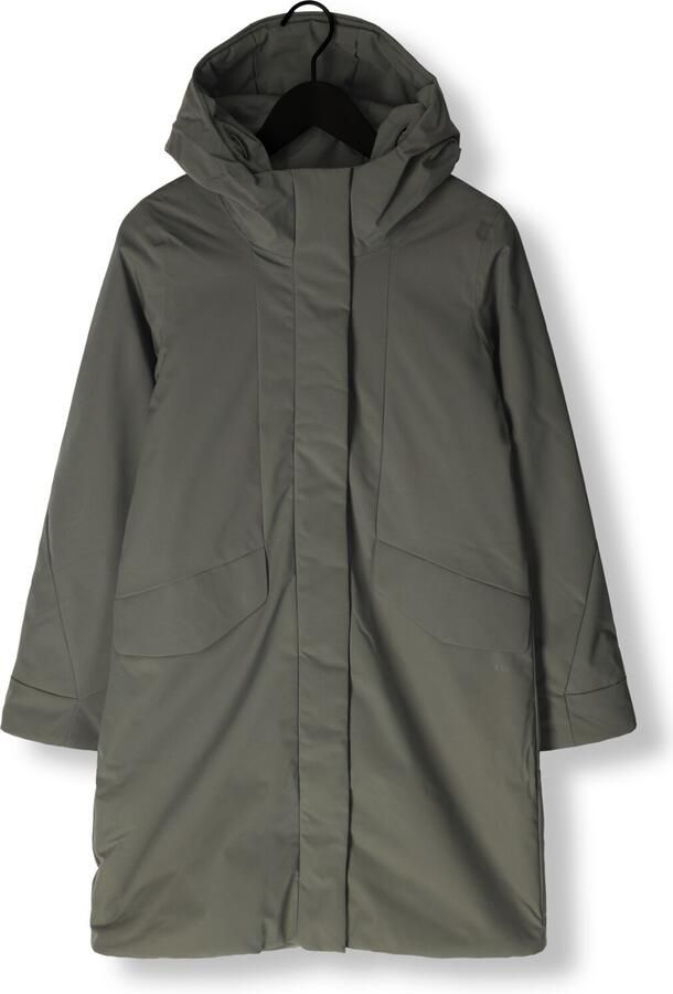 Elvine Stijlvolle Gewatteerde Jas voor Vrouwen Gray Dames - Foto 3