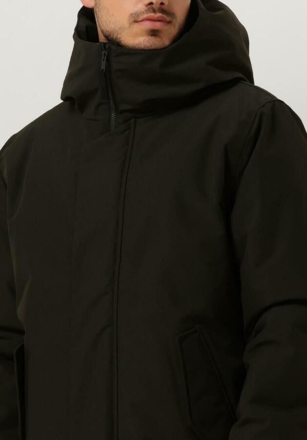 Elvine Groene Winterjas met Rits Green Heren - Foto 2