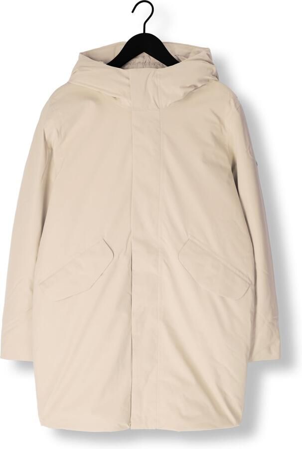 Elvine Stijlvolle Zand Parka voor Mannen Beige Heren - Foto 3