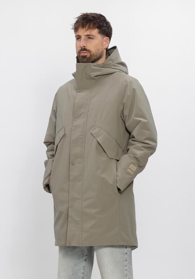 ELVINE Heren Jassen Janne Khaki