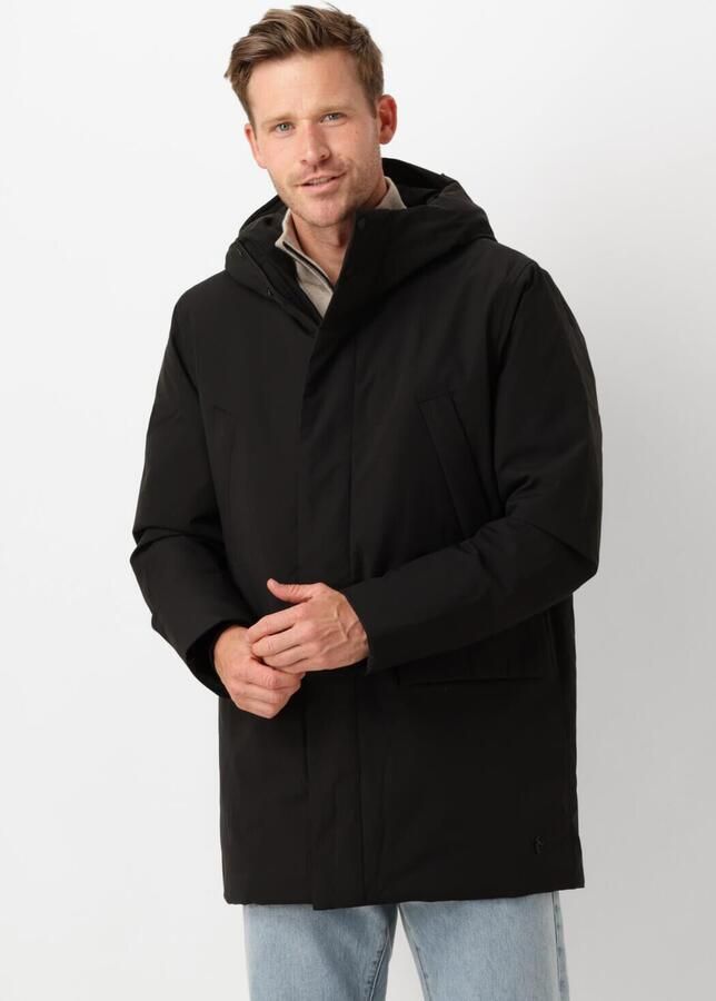 Elvine Zwarte Winter Parka voor Mannen Black Heren - Foto 4