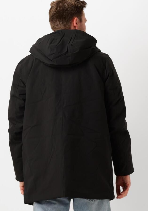 Elvine Zwarte Winter Parka voor Mannen Black Heren - Foto 2