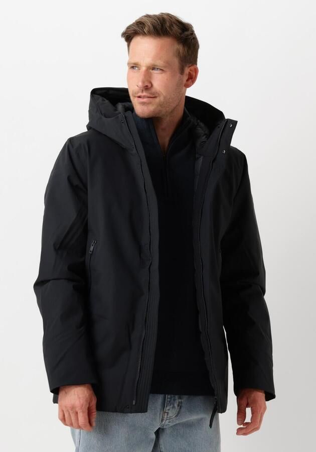 Elvine jas Vhinner van gerecycled polyester dark navy - Foto 4