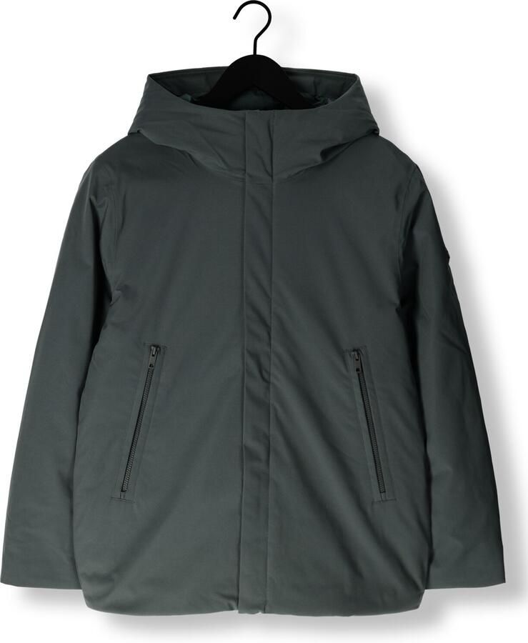 Elvine Stijlvolle Groene Parka Jas voor Mannen Green Heren