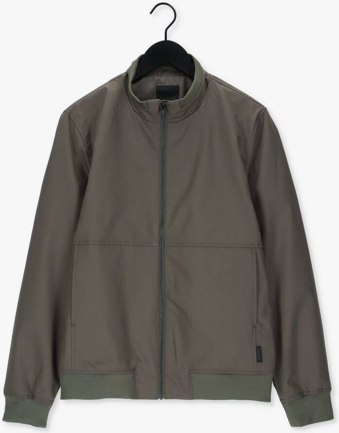 Elvine korte jas Balder olijfgroen