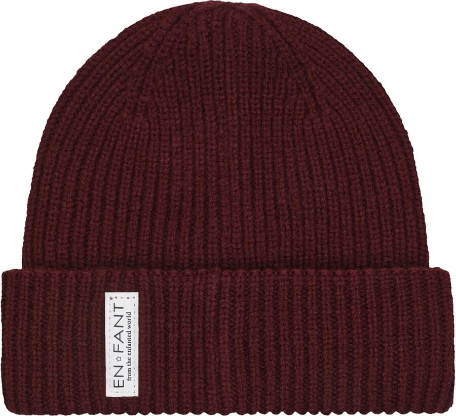 ENFANT Jongens Mutsen Beanie Lining Bordeaux