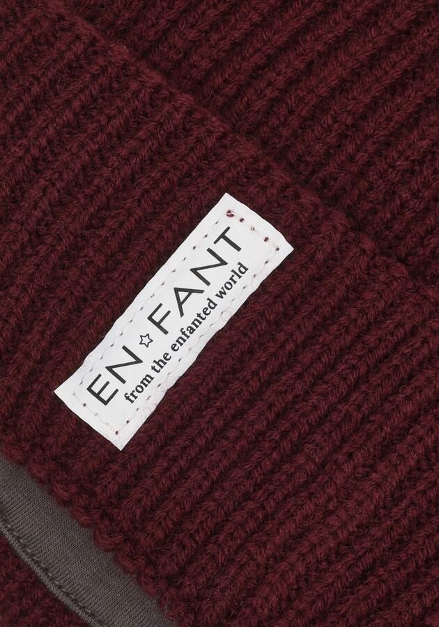 ENFANT Jongens Mutsen Beanie Lining Bordeaux - Foto 3