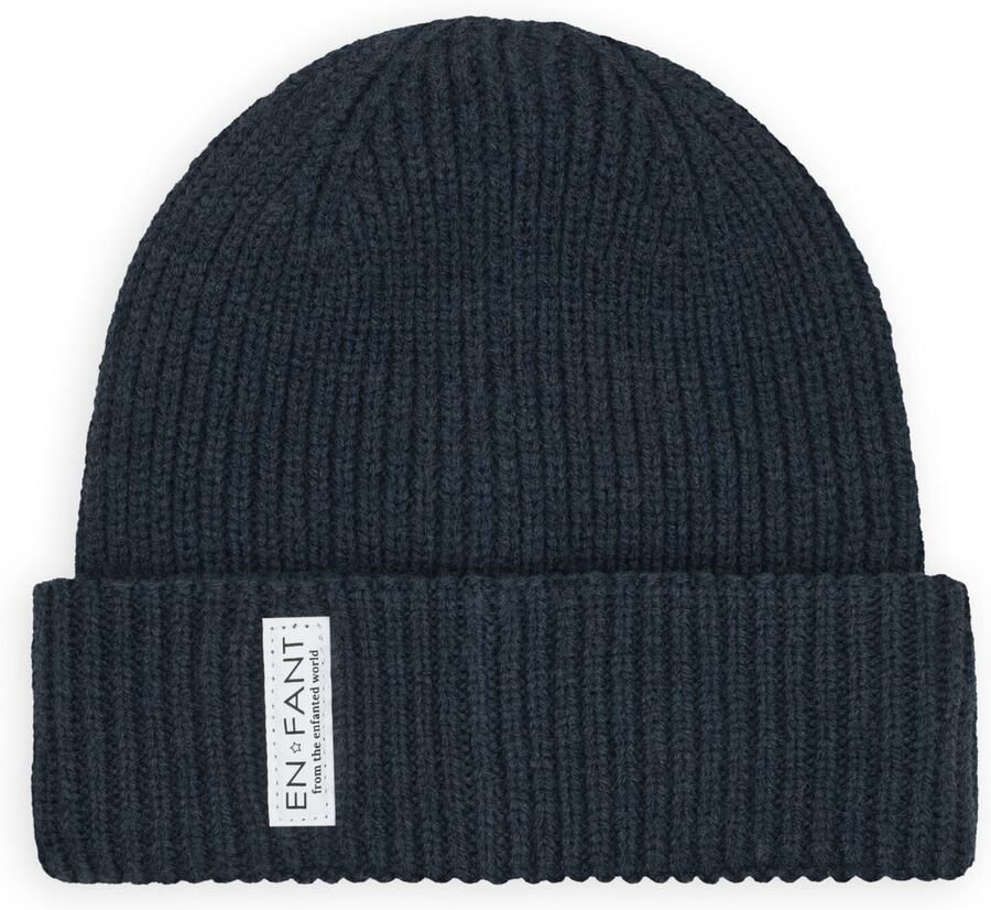 ENFANT Jongens Mutsen Beanie Lining Donkerblauw