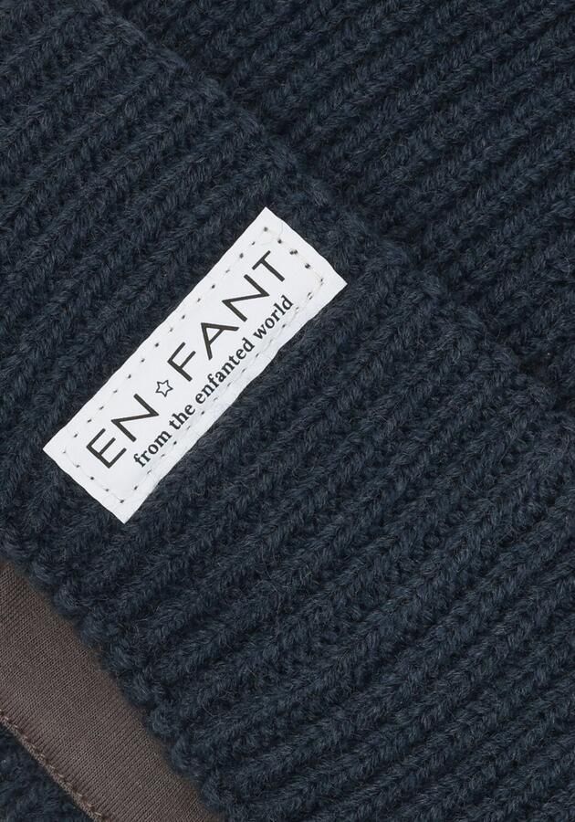 ENFANT Jongens Mutsen Beanie Lining Donkerblauw - Foto 3