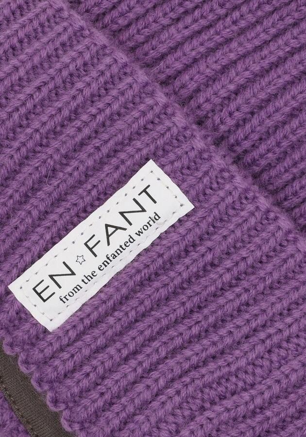 ENFANT Jongens Mutsen Beanie Lining Paars - Foto 2