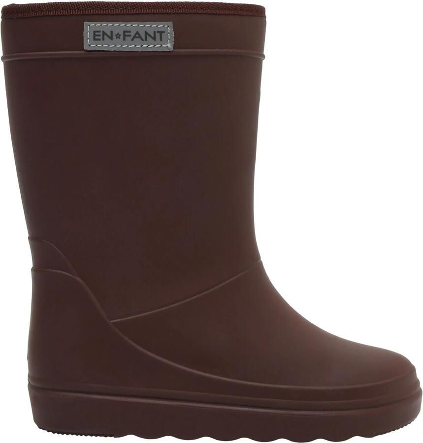 ENFANT Meisjes Laarzen Thermo Boots Solid Bruin